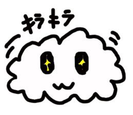 Mokumoku kun cloud sticker #2473524