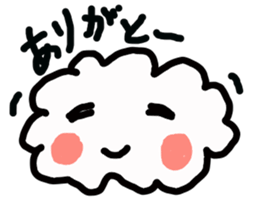 Mokumoku kun cloud sticker #2473526