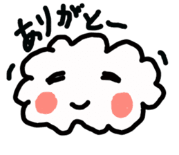 Mokumoku kun cloud sticker #2473526