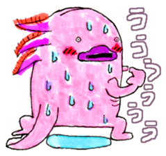 Axolotl "Hironobu" sticker #2473613