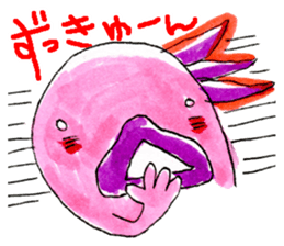 Axolotl "Hironobu" sticker #2473614