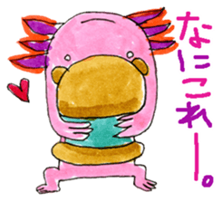 Axolotl "Hironobu" sticker #2473631