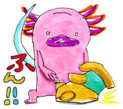 Axolotl "Hironobu" sticker #2473632