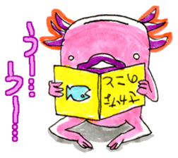 Axolotl "Hironobu" sticker #2473647