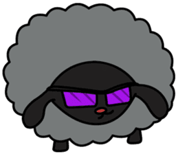 Shumona - the funny lamb sticker #2474017