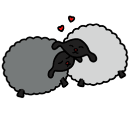 Shumona - the funny lamb sticker #2474019