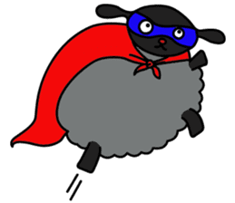 Shumona - the funny lamb sticker #2474021
