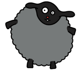 Shumona - the funny lamb sticker #2474023