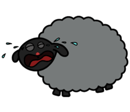 Shumona - the funny lamb sticker #2474025