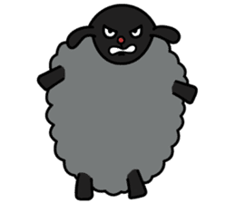 Shumona - the funny lamb sticker #2474026