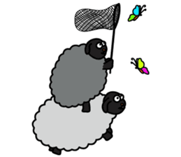Shumona - the funny lamb sticker #2474029