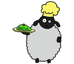 Shumona - the funny lamb sticker #2474034