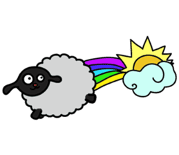 Shumona - the funny lamb sticker #2474036