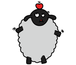 Shumona - the funny lamb sticker #2474042