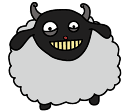 Shumona - the funny lamb sticker #2474044