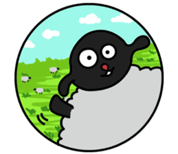 Shumona - the funny lamb sticker #2474046