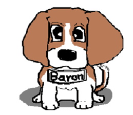 Nice to meet you!,I'm Baron sticker #2474288