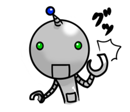 i am carefree robot sticker #2474328