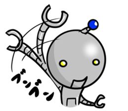 i am carefree robot sticker #2474344