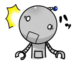 i am carefree robot sticker #2474354