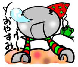 i am carefree robot sticker #2474356