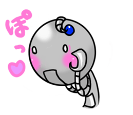 i am carefree robot sticker #2474362