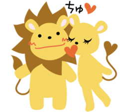 selfish girl and diligently boy 2 sticker #2474375