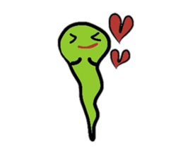 Pretty ghost monster sticker #2474842