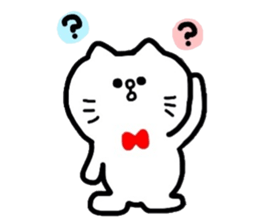 Female cat and male cat sticker #2475371