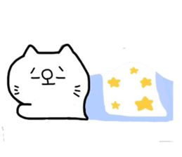 Female cat and male cat sticker #2475397