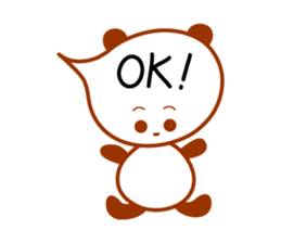 Message in panda sticker #2476267