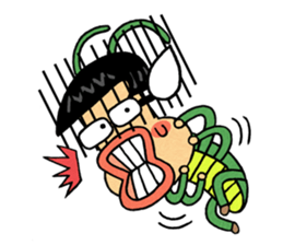 National grasshopper jaedol! sticker #2476817