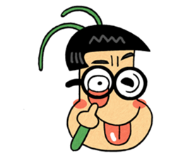 National grasshopper jaedol! sticker #2476831