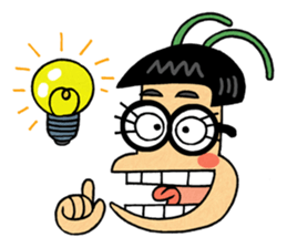 National grasshopper jaedol! sticker #2476843