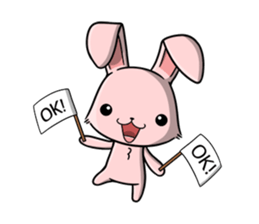 NEW Rabbit sticker #2476849
