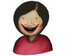 Lady mama sticker #2477369