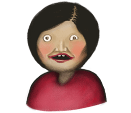 Lady mama sticker #2477391