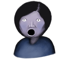 Lady mama sticker #2477396