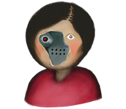 Lady mama sticker #2477407