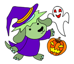 Water imp dog sticker #2477828