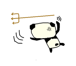 panda + crab + hiyoko sticker #2478092