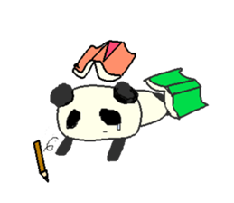 panda + crab + hiyoko sticker #2478114