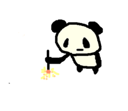 panda + crab + hiyoko sticker #2478122