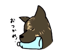 japanese dogs sticker #2478382
