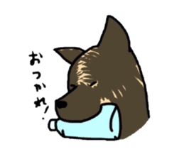 japanese dogs sticker #2478382
