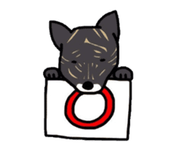 japanese dogs sticker #2478395
