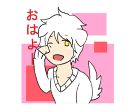 Shishimimi boys and girls sticker #2478410