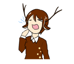 Shishimimi boys and girls sticker #2478438