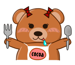 COCOA BEAR sticker #2478472