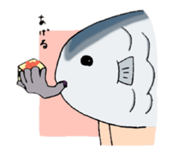 Daily life of Sasaki sticker #2478552